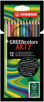 STABILO Buntstift GREENcolors ARTY 12er Etui