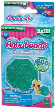 EPOCH Traumwiesen GmbH Aquabeads Refill Glitzerperlen 600-Stk.gr&uuml;n