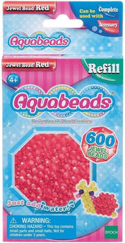 EPOCH Traumwiesen GmbH Aquabeads Refill Glitzerperlen 600-Stk.rot