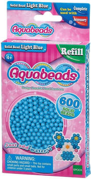 EPOCH Traumwiesen GmbH Aquabeads Refill Perlen 600-Stk.hellblau