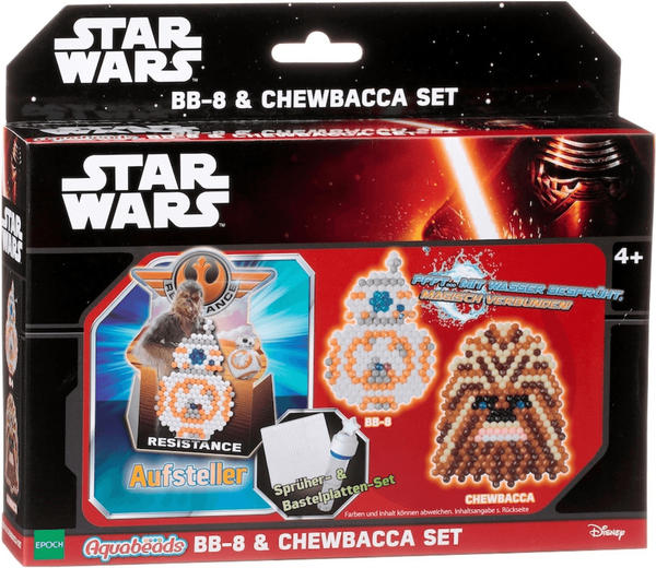Aquabeads Star Wars Motivset BB-8 und Chewbacca Set