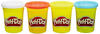 Hasbro B6508ES0, Hasbro Play-Doh - 4er Pack Knete - blau/gelb/rot/weiß