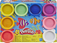 Play-Doh E5044EU4, Play-Doh 8 T&ouml;pfe - Verschiedene Farben (assortiert )...
