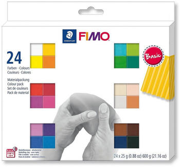 Fimo Soft Basic 24 Farben