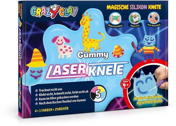 TrendBuzz Crazy Clay Gummy Laser-Set Backnete