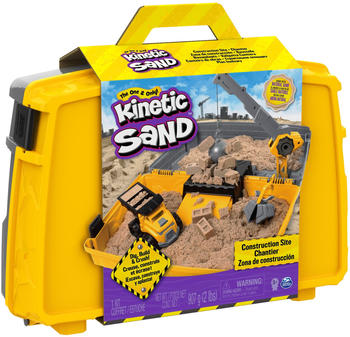 Spin Master Kinetic Sand Baustellen Koffer (6055877)