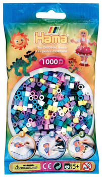 Hama Bügelperlen im Beutel ca. 1000 Stück 11 Farben gemischt