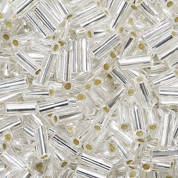 Brunnen Verlag Böhmische Rocaille perlsilber 9 x 2 mm
