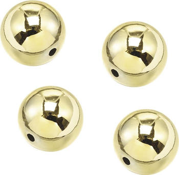 Brunnen Verlag Wachsperlen gold 12 mm 4 Stück