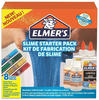 Elmers 2050943, Elmers Glitzer-Kleber Slime Starter-Kit 4 Farben VE=8 Teile,