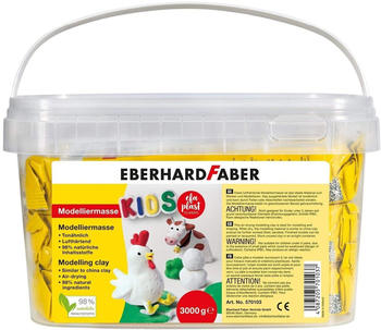 Eberhard Faber Modelliermasse EFAPLAST 3kg Weiß