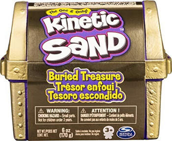 Spin Master Kinetic Sand - Vergrabener Schatz Spielset mit 170g Sand (6054831)