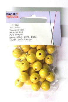 Brunnen Verlag Holzperlen 12 mm gelb 30 St.
