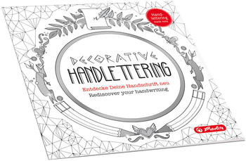 Herlitz Decorative Handlettering 23 x 23cm 12 Blatt
