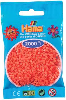 Hama Perlen 2000 Stück - pastell-rot