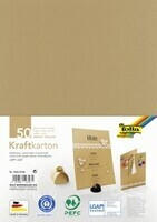 Folia Kraftkarton natur DIN A4 230 g/m² 50 Blatt