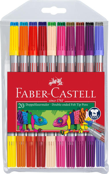 Faber-Castell Doppelfasermaler (20 Stk.)
