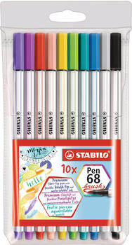STABILO Pen 68 Brush 10er Pack