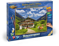 Schipper Malen nach Zahlen "Meisterklasse Premium - Bergbauernhof" Made in Germany