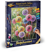 Schipper 609130872 Malen-nach-Zahlen Premium, ab 14 Jahre, Bl&uuml;tenfeuerwerk, 40...