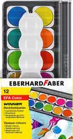 Eberhard Faber 578312, EBERHARD FABER Winner Wasserfarbkasten 12 Farben