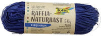 Folia Raffia Naturbast 50g matt ultramarin