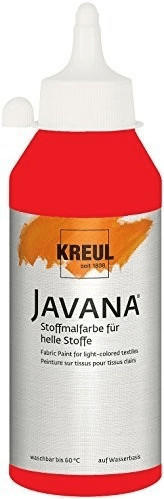C. Kreul Javana Stoffmalfarbe für helle Stoffe 250ml Rot