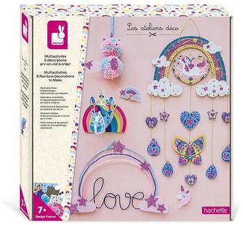 Janod Multiactivities 6 rainbow decorations to make