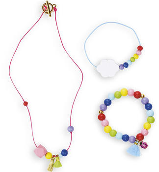 Janod 3 rainbow jewellery pieces to make