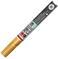 Marabu 01230 031 084, Marabu Porzellanmalstift 01230 031 084, gold, 1-2mm
