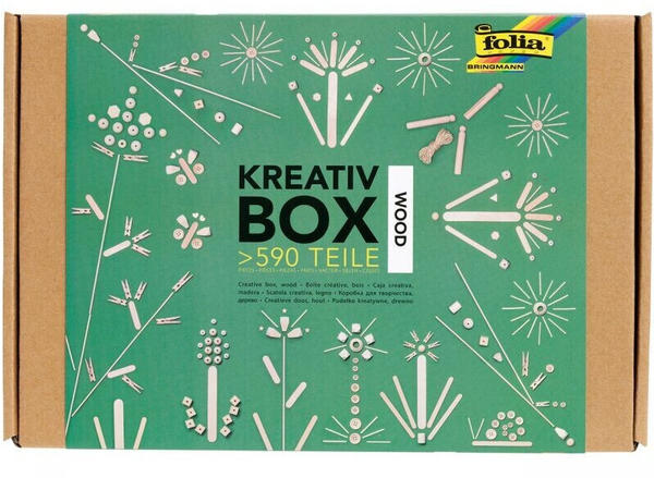 Folia Kreativ Box Holz 590 Teile