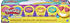 Hasbro Play-Doh - Color Me Happy - 4er Pack Knete + 1 gratis