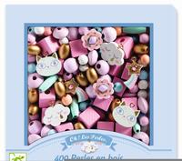 Schmuck Holzperlen Regenbogen