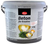 ViVA DECOR Gie&szlig;-Beton, feink&ouml;rnig, 5,0 kg Eimer
