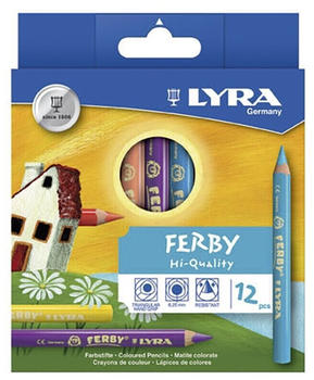 Lyra Farbstiftetui Ferby 12-farbig (L3621120)