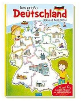 Trötsch Das große Deutschland Lern- und Malbuch