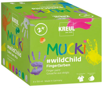 C. Kreul MUCKI Fingerfarben Premium-Set #wildChild