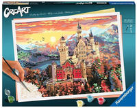 RAVENSBURGER 20278, RAVENSBURGER 20278 CreArt Malen nach Zahlen Fairytale Castle