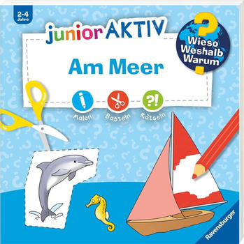 Ravensburger Wieso? Weshalb? Warum? Malbuch junior AKTIV Am Meer (60038)