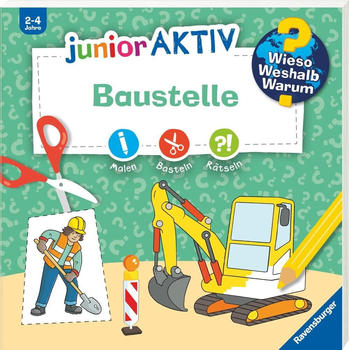 Ravensburger Wieso? Weshalb? Warum? Malbuch junior AKTIV Baustelle (60039)