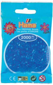 Hama Perlen 2000 Stück - transparent-blau
