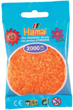 Hama Perlen 2000 Stück - neon-orange (501-38)