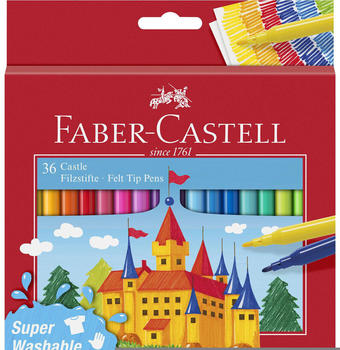 Faber-Castell Castle Filzstift - 36er Kartonetui