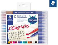 Staedtler 3005 TB12, Staedtler Double-ended calligr. pens 12pcs
