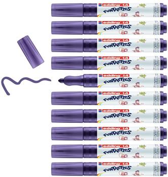 edding 14 Funtastics Kinderfasermaler - 3 mm - violett