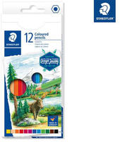STAEDTLER Farbstift Sechskantform, 12er Etui