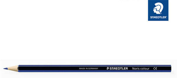 Staedtler Noris colour 185 Buntstift - Sechskantform - 3 mm - blau blau