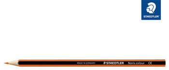 Staedtler Noris colour 185 Buntstift - Sechskantform - 3 mm - orange orange