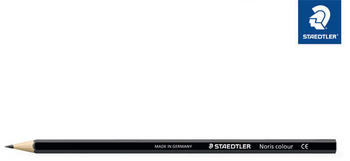 Staedtler Noris colour 185 Buntstift - Sechskantform - 3 mm - schwarz schwarz
