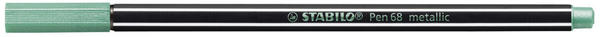 STABILO Pen 68 Filzstift - 1,4 mm - metallic grün